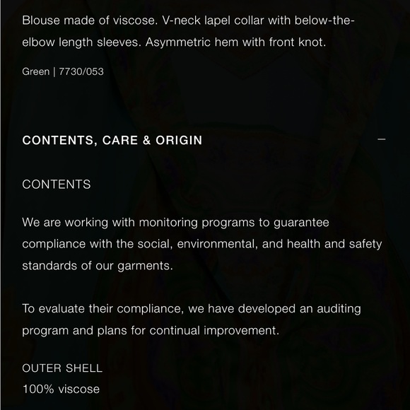 Zara flowy printed blouse - Picture 10 of 12